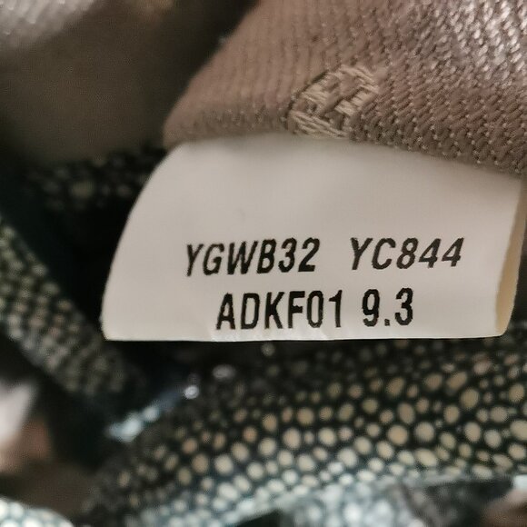 Olive/Cream/Silver Stingray Calfskin Satchel EUC #266 - Picture 13 of 15